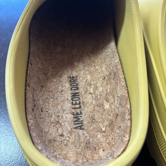💛 AIME LEON DORE Garden Mules FW 2022 MENS 6-6.5 WMNS 8-8.5 Yellow 💛 - Picture 6 of 9